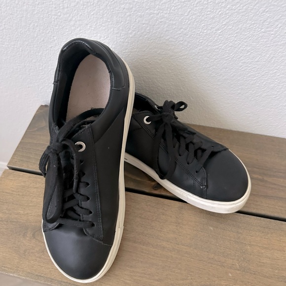 BIRKENSTOCK Bend Low Black Leather Sneaker - Picture 7 of 12